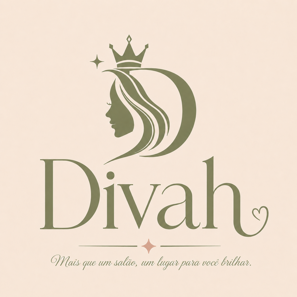 Divah Hair Studio com Slogan